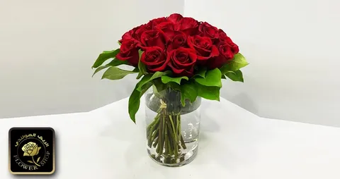 بوكيه ورد جوري أحمر(30 حبة)