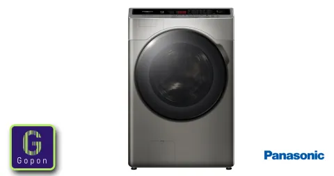 Panasonic Front Load Washer 18kg Dryer 10kg - Silver