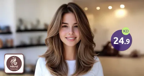 كورس 6 جلسات خلطات طبيعية مناسبة لنوعية الشعر + مساج علاجي لتقوية بصيلات الشعر 10 دقائق + غسيل سبيشال + ماسك ترطيب مع إمكانية إضافة سشوار أو ويفي أو ستريتر أو قص الأطراف