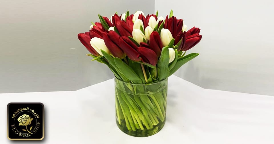بوكيه زهور توليب(30 حبة)