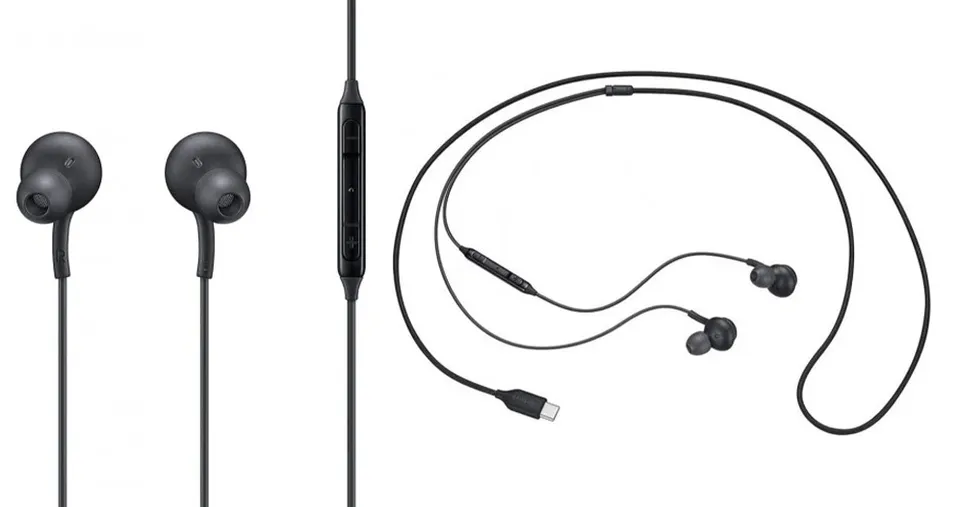 Samsung Type-C Earphone (Colors : Black / White) From Your Choose