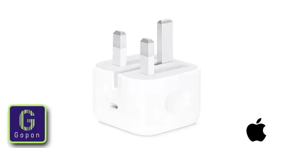 محول الطاقة 20 واط USB-C – ابيض من أبل
