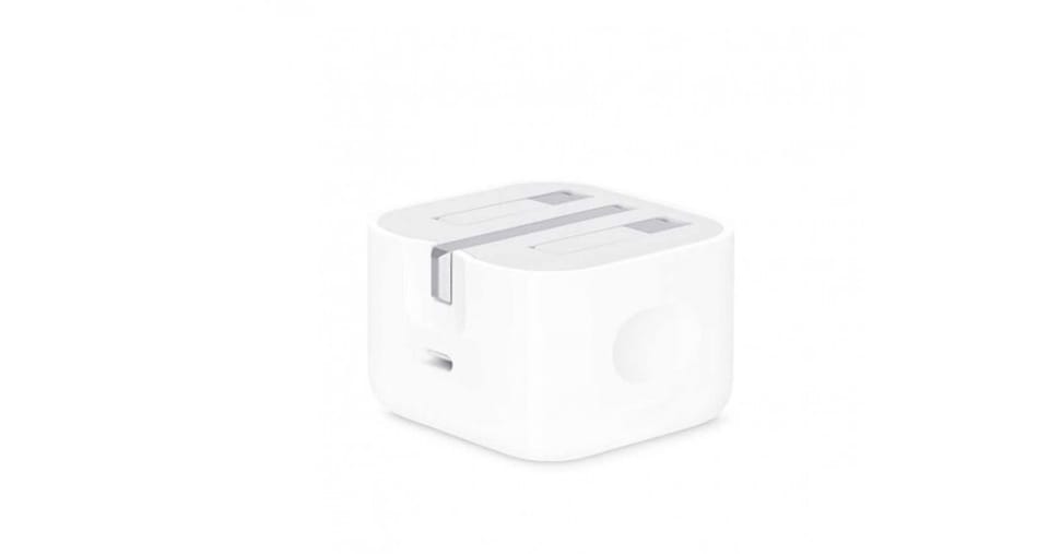 محول الطاقة 20 واط USB-C – ابيض من أبل
