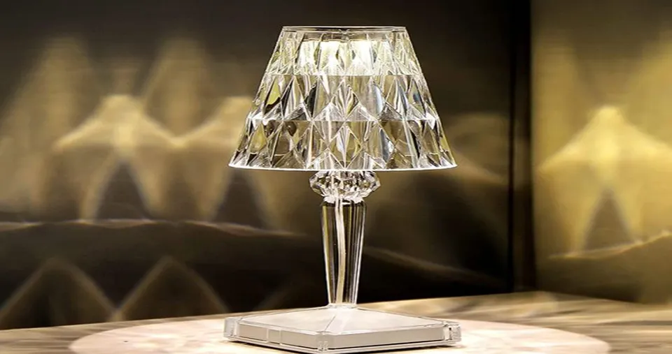 Diamond Table Lamp with Remote (Assorted Color)