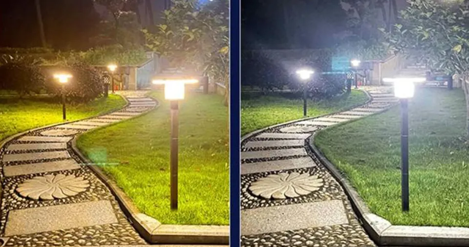 Elegant Garden Walkway Tower and Ground Light for Garden Patio and Outdoors