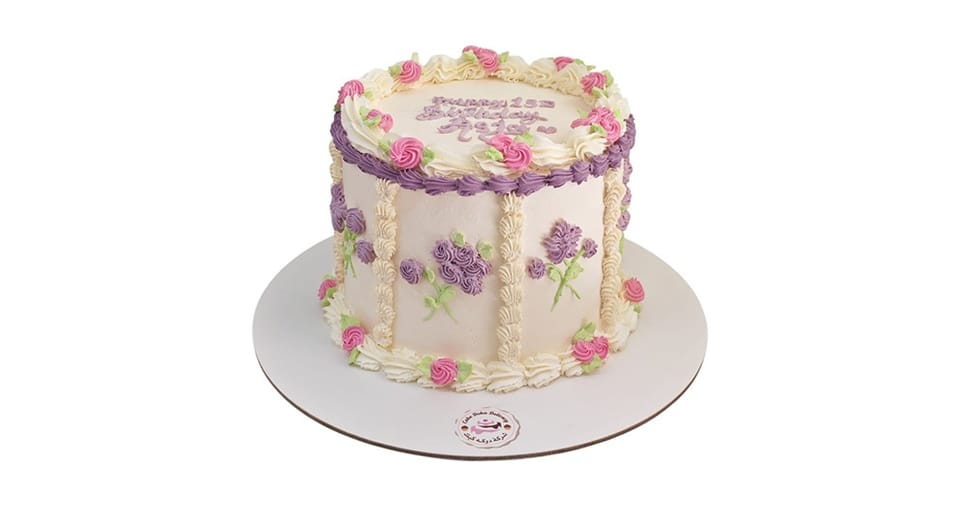 كعكة 7 إنش بـ 3 طبقات لأجمل المناسبات 🎂
