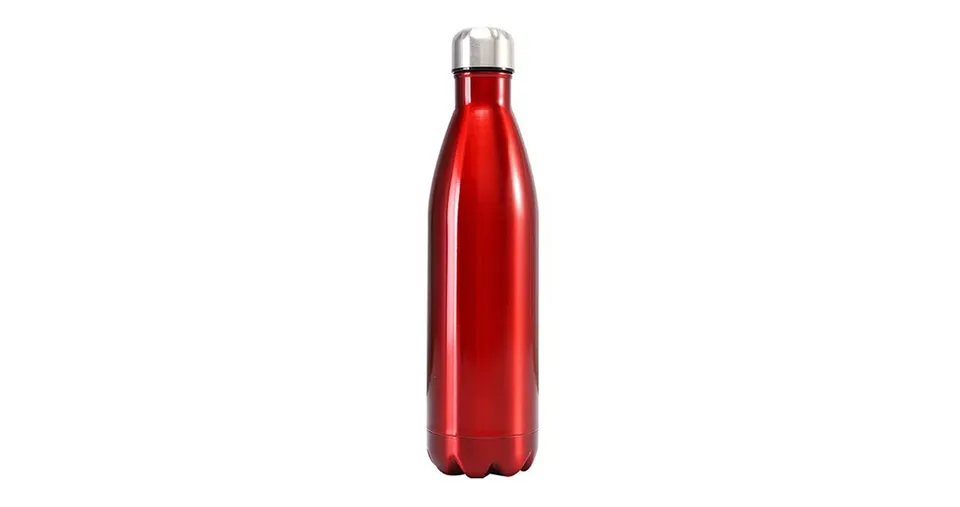 1000ml Premium Vacuum Insulated Double Wall Stainless Steel Water Bottle Leak-Proof for Hot & Cold Beverages - Assorted Colors