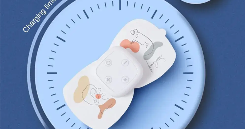 لاصقة مساج ذكية بتقنية EMS لتخفيف الألم وشد العضلات والتخسيس، 5 أوضاع و10 مستويات، قابلة لإعادة الشحن عبر USB، لتخفيف الألم وحرق الدهون