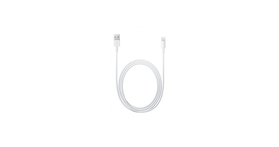 كيبـل لايتنينج إلى USB بطول 2 متر - أبيض من أبل
