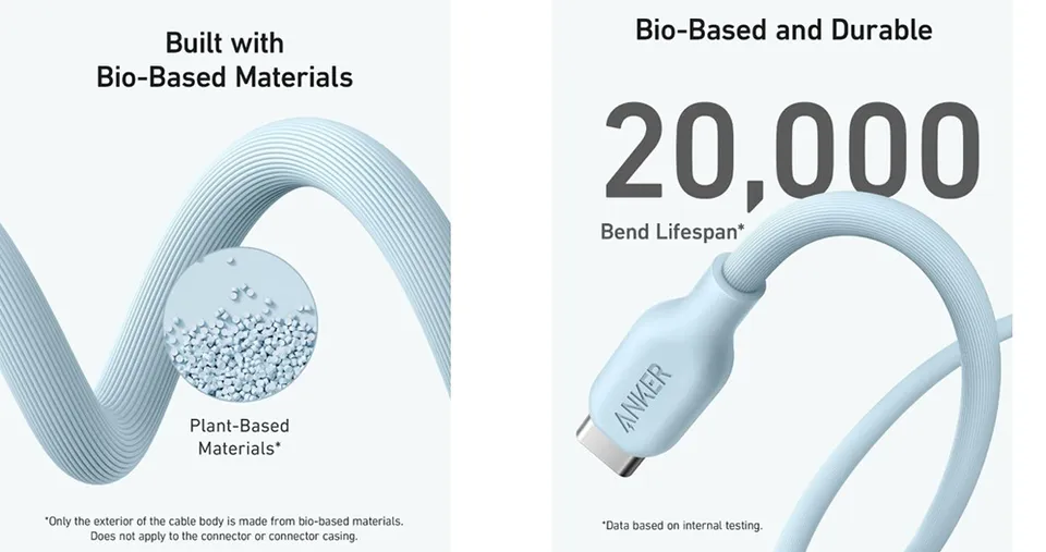 Anker Type-C to Type-C Cable 140W Bio-Based 1.8m 
