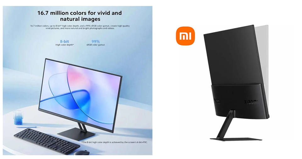 شاشة شاومي A27i بدقة 1080 بكسل ومقاس 27 بوصة