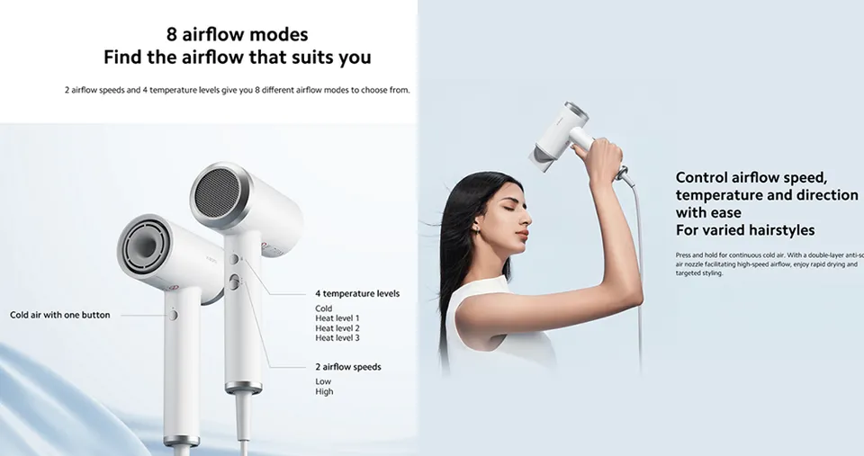Xiaomi High-speed Iconic Hair Dryer SA - White