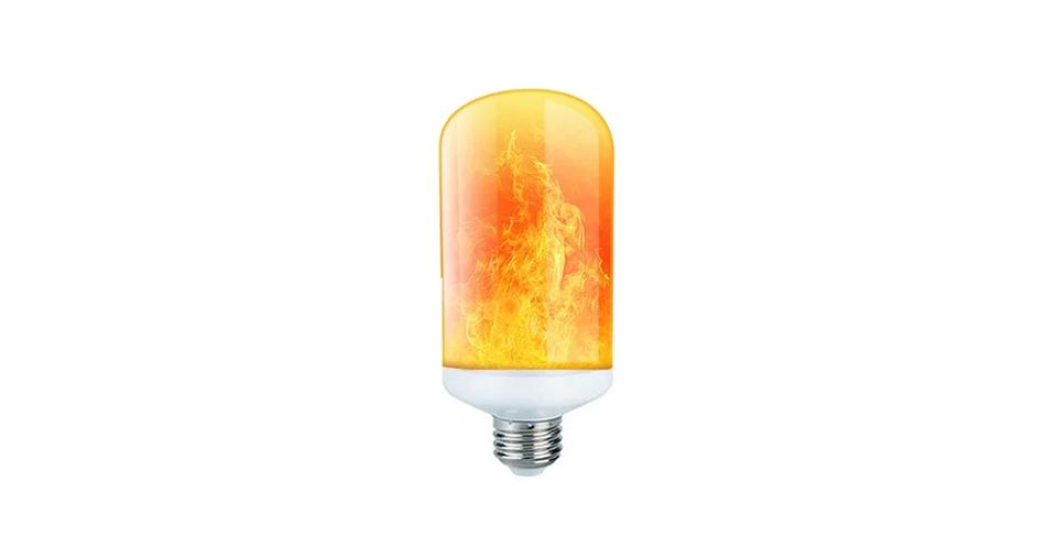 مبة LED بتأثير اللهب المتحرك بقـوة 5 واط قاعدة E26/E27 بـ إضاءة ديكورية