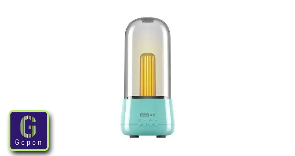Lenovo L02 Portable Wireless Bluetooth Speaker with LED Lamp